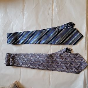 Mens blue tie set